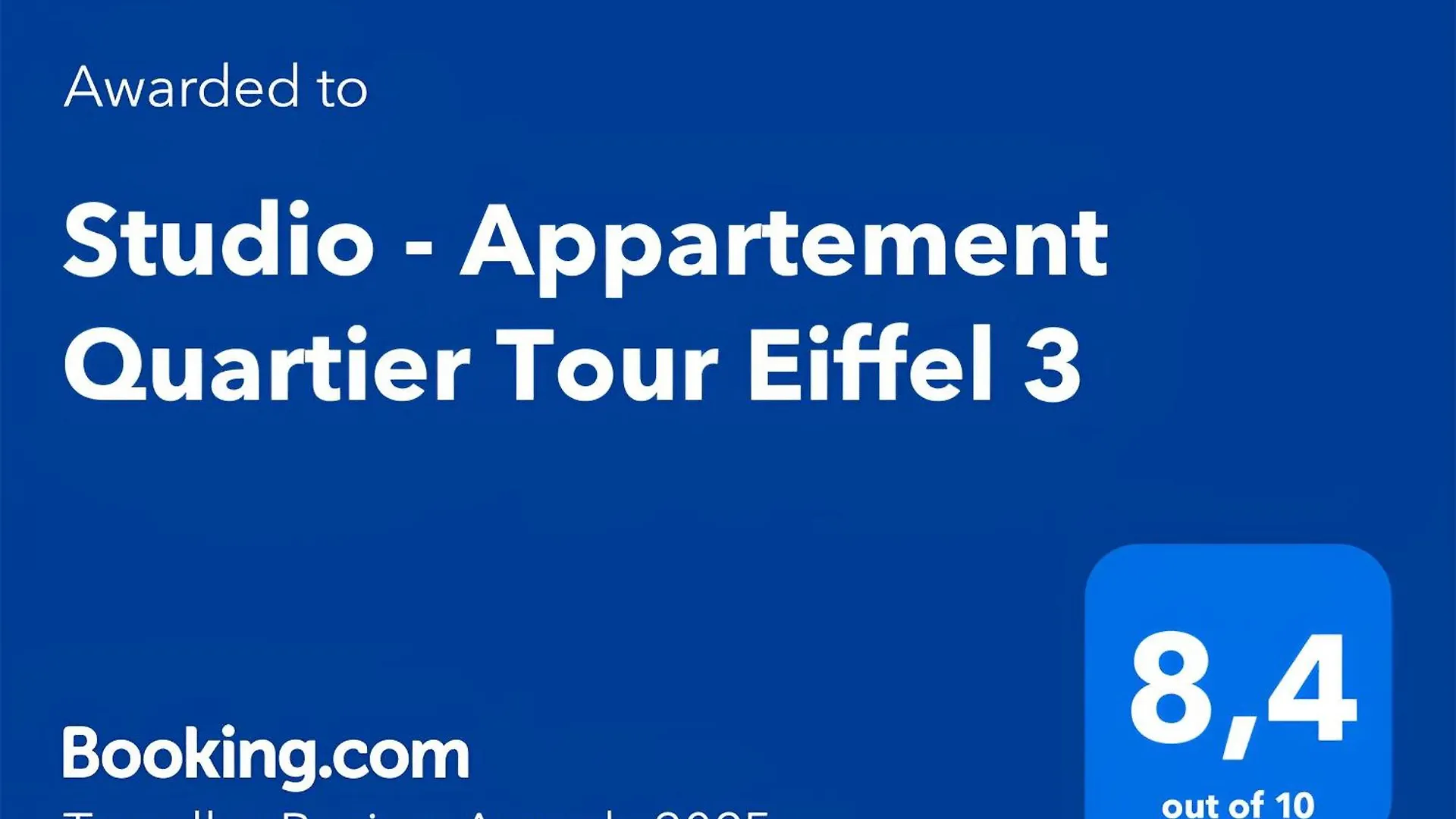 Studio - Appartement Quartier Tour Eiffel 3 Free Netflix Paris